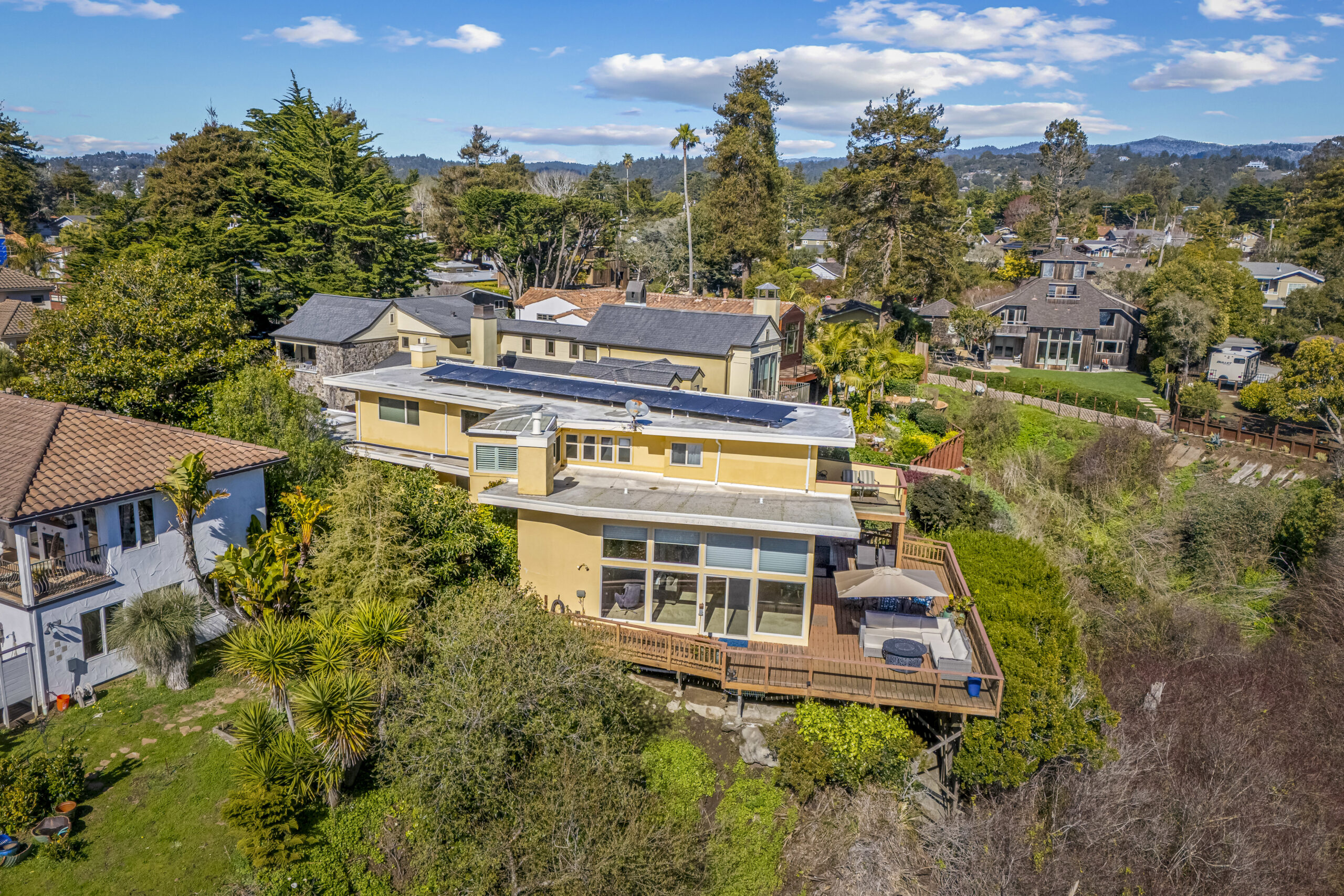 346 Kingsbury Dr Aptos CA - Aerial  View